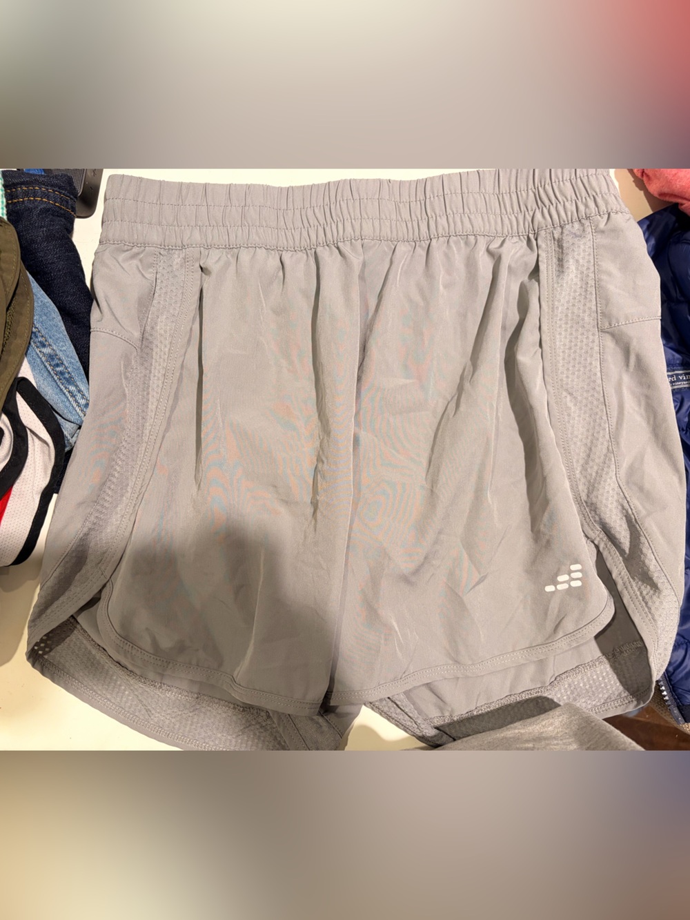bcg Gray and Black Running Shorts